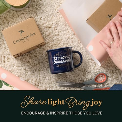 Christian Art Gifts Ceramic Coffee & Tea Scripture Mug for Men & Women - style: Fine