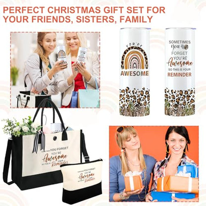 Silkfly 3 Pcs Grandma Tumbler Tote Bag Set, You're Awesome - style: You're Awesome