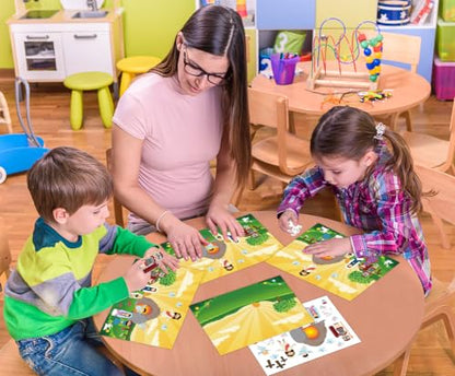 FaCraft Make an Easter He Lives Sticker Scenes-24 Easter Crafts for Kids Religious Gifts Jesus Resurrection Stickers for Classroom Party Games Spring Bible Christian Sunday School Crafts - color: Multi-5
