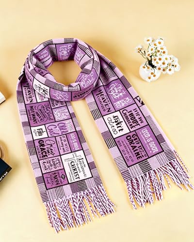 Bozidol Prayer Shawls and Wraps for Women - color: Purple