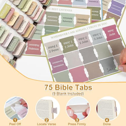 Sysmie Bible Study & Journaling Kit for Women: No-Bleed Highlighters, Pens & A5 Notebooks with Tabs – Christian Gifts for Beginners, Students & Church Groups