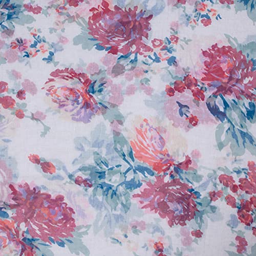 Fashion Lightweight Scarfs For Women Floral Print Many Style - color: 1310-infinity Floral