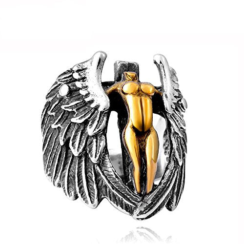 Genuine Stainless Steel Ring for Men Fashion Punk Rock Mason Knight Templar Cross Rings - style: R050
