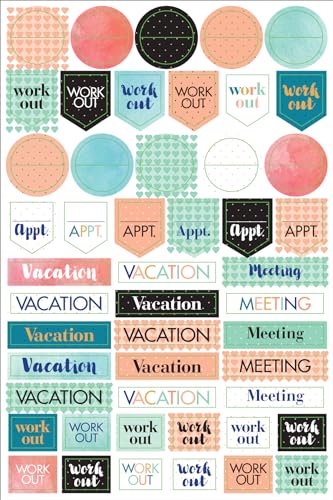 Essentials Mom's Planner Stickers (Set of 575 Stickers)