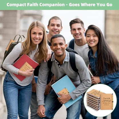 240 PCS Bulk Christian Gifts, Prayer Journal for Women & Men,120 Small Christian Notebooks,120 Scripture Pens, Inspirational Notebooks for Church, Spiritual Gift for Bible Study, Faith Gift for Church - size: 120