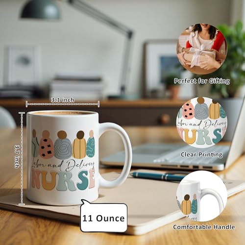Labor and Delivery Nurse Gifts Mug 11 oz, Nursing Graduation Gifts Coffee Cups Ceramic, Nurse Appreciation Gift Ceramic Mug for Coffee Tea Hot Cocoa Home Office Work - color: 17Child