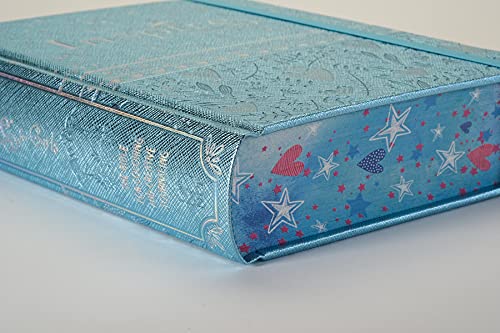 Inspire Bible for Girls NLT (Hardcover LeatherLike, Blue): The Bible for Coloring & Creative Journaling