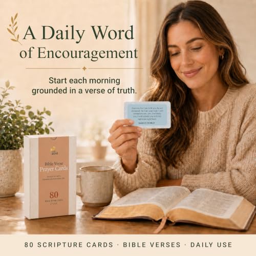 Bible Verse Cards – 80 Mini Assorted Scripture Cards for Women - color: Modern