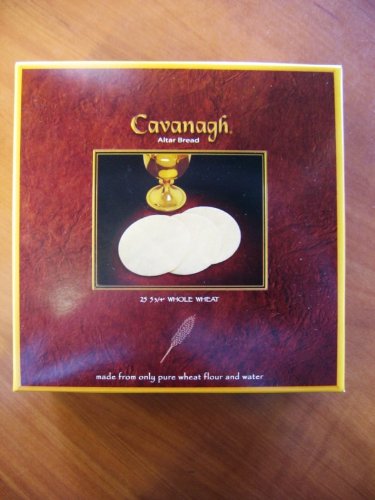 Cavanagh Extra Large Altar Bread - 5 3/4" Whole Wheat - 25/Box