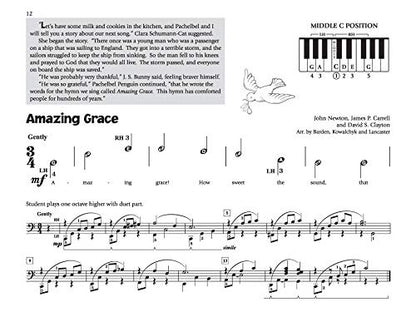 Music for Little Mozarts -- Little Mozarts Go to Church, Bk 1-2: 10 Favorite Hymns, Spirituals and Sunday School Songs (Music for Little Mozarts, Bk 1-2)