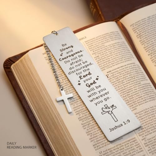 3PCS Bible Metal Bookmarks for Christian, First Communion & Religious Gift