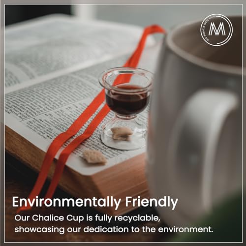 Miracle Meal Prefilled Chalice Communion Cups & Wafer Set, Box of 100ct - size: Box of 100 Chalice