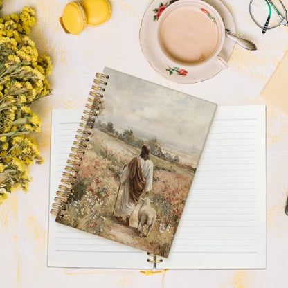 Christian Religious Gift for Women,Jesus and Lamb Christian Notebook - color: bible-jesus
