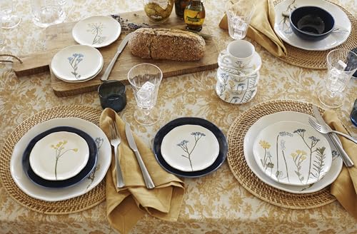 Lenox 896612 Wildflowers 8-Piece Espresso Cups & Saucers Set - style: Espresso Cup & Saucer Set
