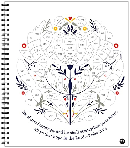Brain Games - Sticker by Number: Psalms (28 Images to Sticker)
