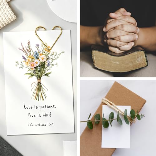 Wildflower Bible Verse Cards, 60 Mini Prayer Cards for Women - color: Wildflower
