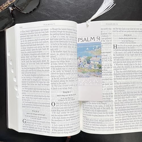 10 Pcs Christian Bookmarks for Women Unique Bookmarks Handmade Bible Christian Gifts for Women Book Lovers Readers Church Book Club