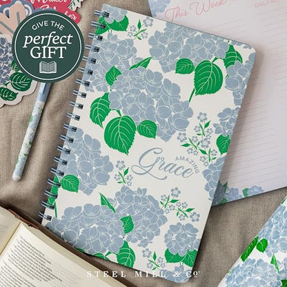 Steel Mill & Co. Sermon and Church Notes, Blue Hydrangea