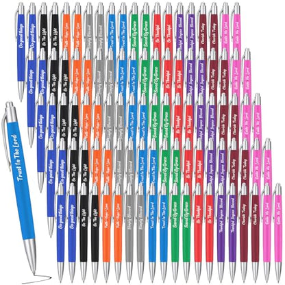 Gueevin 200 Pcs Inspirational Pens Employee Gift, Christian Style - style: Christian Style