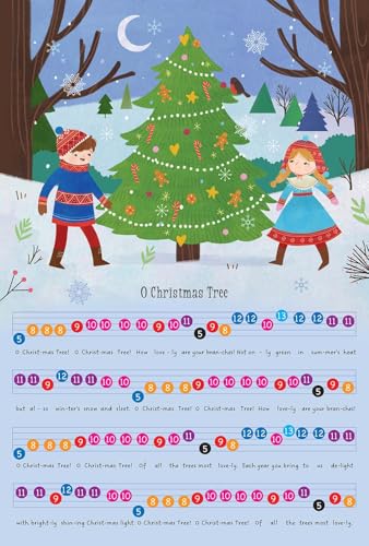 My First Christmas Piano Book: Play and Sing Seven Easy Songs on Your Own Electronic Keyboard! (Dover Classical Piano Music For Beginners)