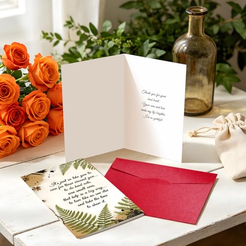 Thank You Cards with Envelopes, Funny Thank You Card for Friend Colleague - color: DXI#038