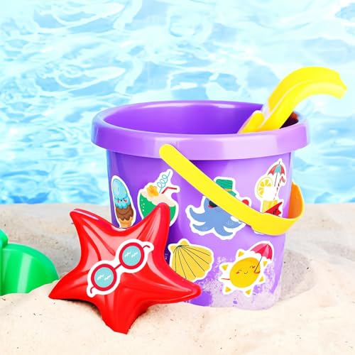 300Pcs Summer Stickers for Kids, Hawaiian Beach Stickers, Tropical Stickers - style: 300Pcs Summer Stickers