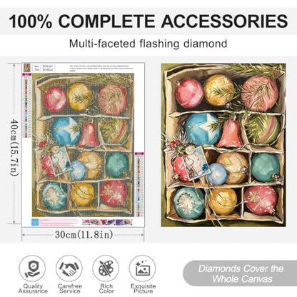 Christmas Diamond Art Kits for Adults, Diamond Painting Kits for Beginner - color: DP05624