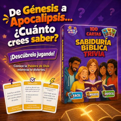 Juego de cartas en español Cristiano - Juegos Cristianos Educativos