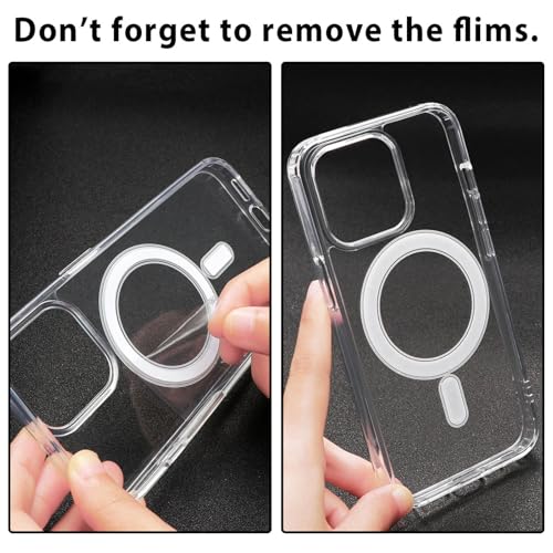 Lily Flower Bible Verse Phone Case for iPhone 14/iPhone 13 6.1'', 3:11 Christian Scripture Floral Design, Magnetic Clear Shockproof Protective Cover Compatible with MagSafe for Girls Boys - color: Lily, size: For iPhone 14/iPhone 13