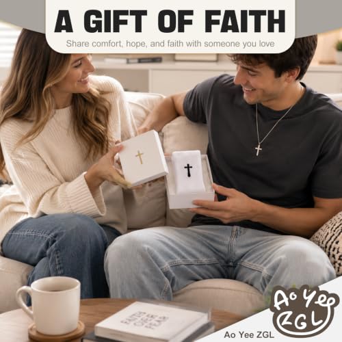 3 Pairs Unisex Cross Socks,Gifts for Christian: Easter Christmas - color: Matthew 19:26 - White