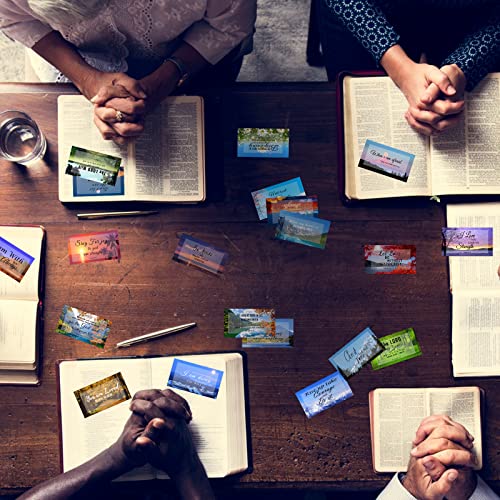 200Pcs Prayer Cards Bible Verse Cards Bulk Scripture Card with Bible Verses - size: 50 Styles 200Pcs