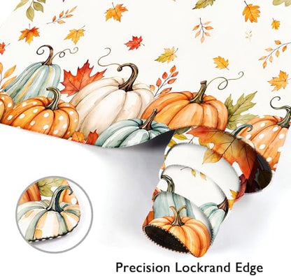 Britimes Large Mouse Pad, Mouse Pad, 31.5 x 15.7 Inch, Fall Pumpkin Leaf - color: Fall Pumpkin Leaf