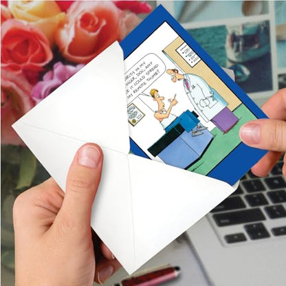 NobleWorks 1 Card Funny Get Well Computer Mouse Finger Joke C0148GWG - style: Mouse Finger