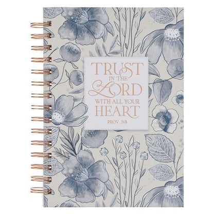 Christian Art Gifts Spiral Journal: Trust in the Lord - Proverb 3:5