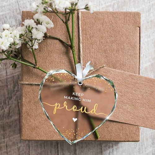 ZAGKOO Memorial Gifts for Loss of Dad, Men - Loss of Father Sympathy Gift - color: Proud Him