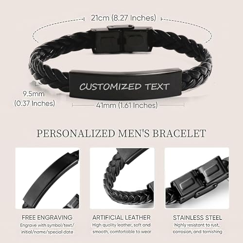Personalization Stainless Steel Hebrew Bible Verses Engraved Bangle Bracelet - Psalm 23:4 Christian Jewish Religious Jewelry Gift for Women Men, Adjustable Scripture Cuff - style: Exodus 20:12