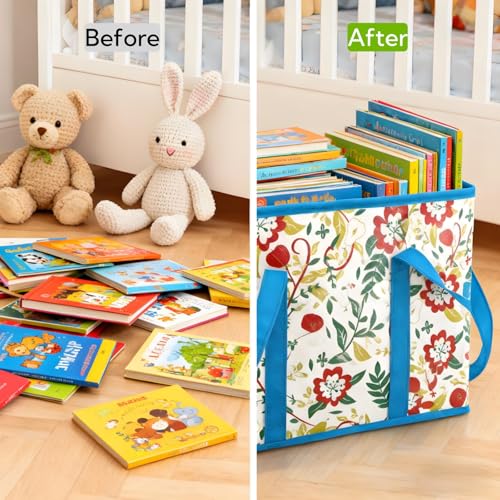 4 Pack Reusable Grocery Bags, Large Heavy-Duty Shopping Tote