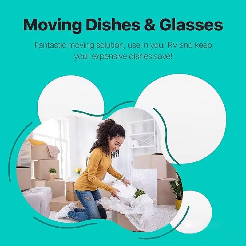 YYCRAFT 36 Felt Plate China Storage Dividers Protectors White Thick Premium Soft Round Felt Circles (10.5 Inch,White) - size: 10.5 Inch