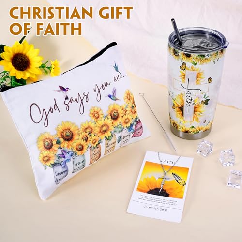 Christian Gifts For Women Faith, Sunflower Gift Box