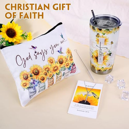 Christian Gifts For Women Faith, Sunflower Gift Box