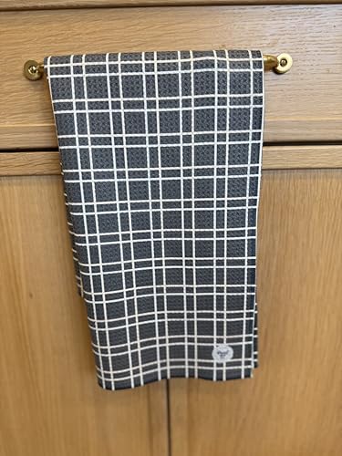 Kitchen Towels, Dish Towels for Kitchen, 3 Pc Kitchen Towel Set - color: Gray