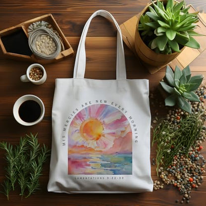 JINYO Christian Canvas Tote Bag, Bible Tote Bags for Women - color: Christian Tote Bag-b