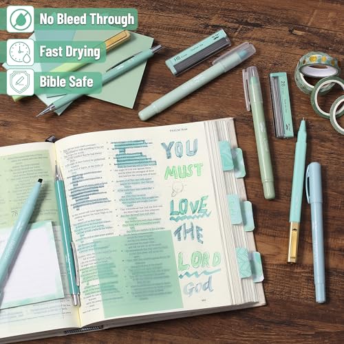 Mr. Pen- Bible Journaling Kit for Women - color: Forest Mist