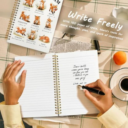 Fox Gifts Cute Christian Notebook Bible Journal for Women Girls - color: Fox Christian -(A5)