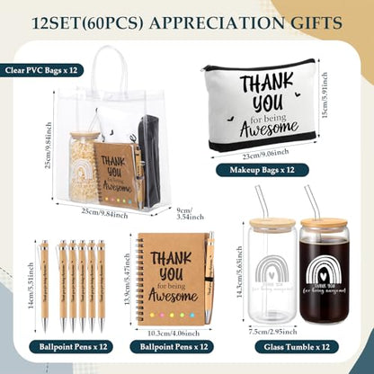 60 Pcs Employee Appreciation Gifts Bulk, Thank You Gifts - style: Awesome
