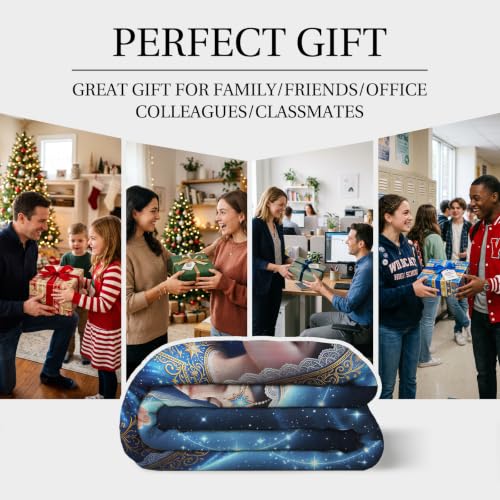 Jekeno Virgin Mary Gifts Blanket Catholic Religious Throw Blanket - color: Virgin Mary Praying, size: 50x60 Inch