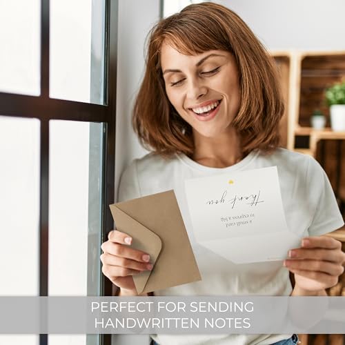 ZICOTO Beautiful Thank You Cards Set of 30 With Envelopes and Stickers