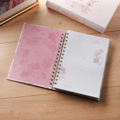 Christian Art Gifts Spiral Journal: Walk By Faith - 2 Corinthians 5:7