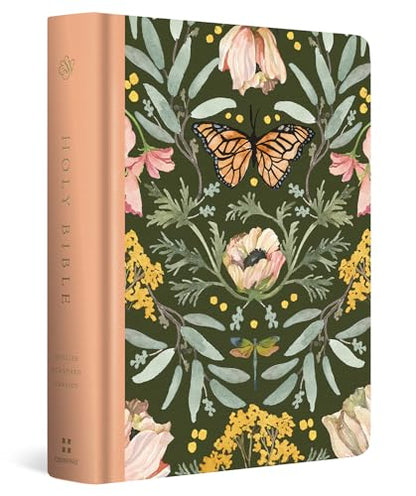 ESV Single Column Journaling Bible, Artist Series (Hardcover, Ruth Chou Simons, Be Transformed): Holy Bible, English Standard Version