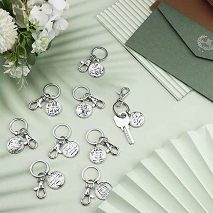 Fumete Christian Keychain Bulk for Wowen Men - style: Leaf Style